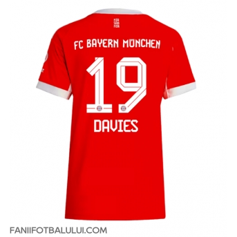 Bayern Munich Alphonso Davies #19 Tricou Fotbal Replică 2025-26 Femei Acasa